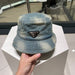 PRDA Denim Bucket Hat Milano - Stella Italiana