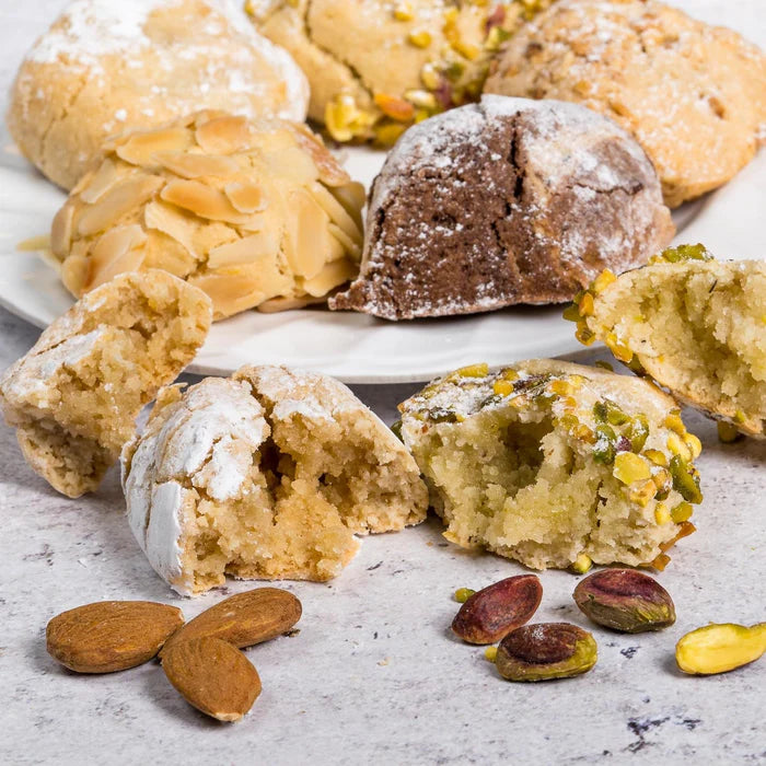 Paste di Mandorla Sweet - SICILIA Pistachio & Almond flavor - Stella Italiana