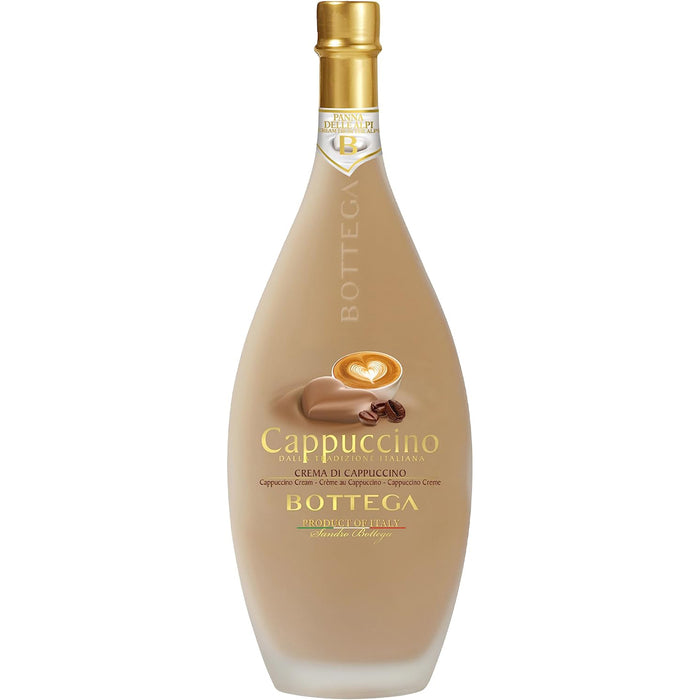 'Bottega Veneta' Cream of Cappuccino Liqueur - 500ml - Made in Italy - Stella Italiana