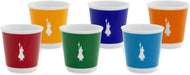 Bialetti Set of 6 Pop Supercolor Tumblers, Porcelain, Colored - Stella Italiana