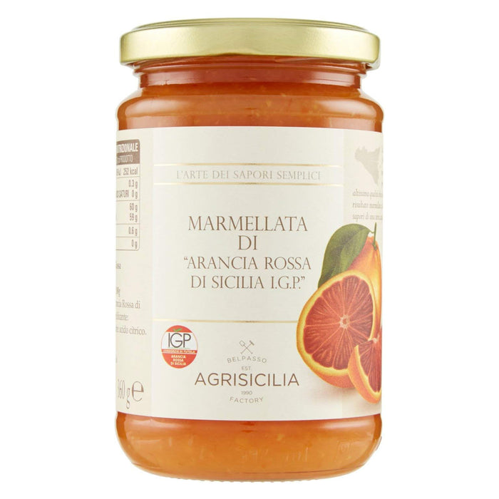 Marmellata di Arancia Rossa di Sicilia IGP - Sicilian Red Orange Marmalade PGI - Stella Italiana