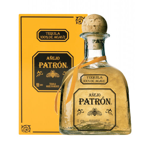 Tequila Patrón Añejo 70cl (Gift Box) — Stella Italiana