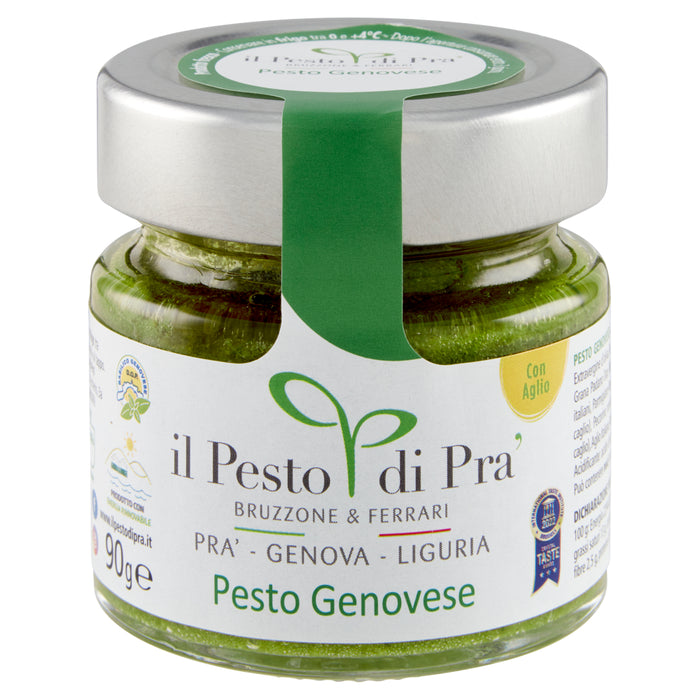 Artisan Fresh Pesto alla Genovese DOP di Prà  - Superior Taste Award - Stella Italiana