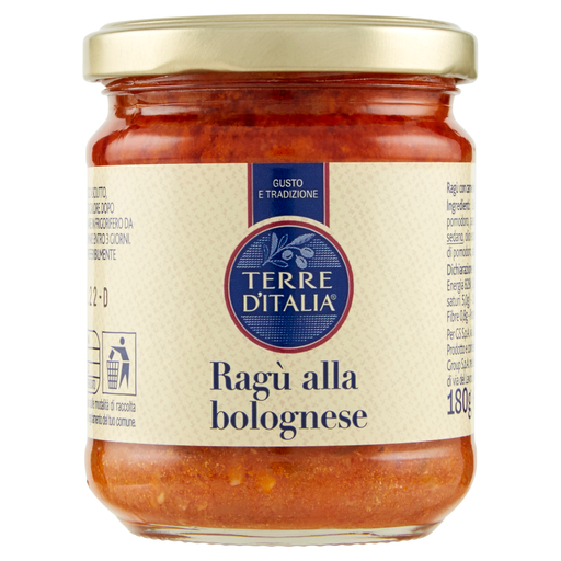 Artisan Ragù Meat Sauce alla Bolognese - Stella Italiana