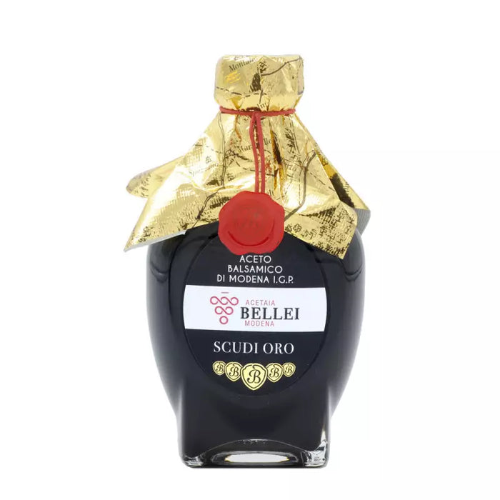 Balsamic Vinegar of Modena IGP Dense 5 Shields Gold 250 ml - Stella Italiana