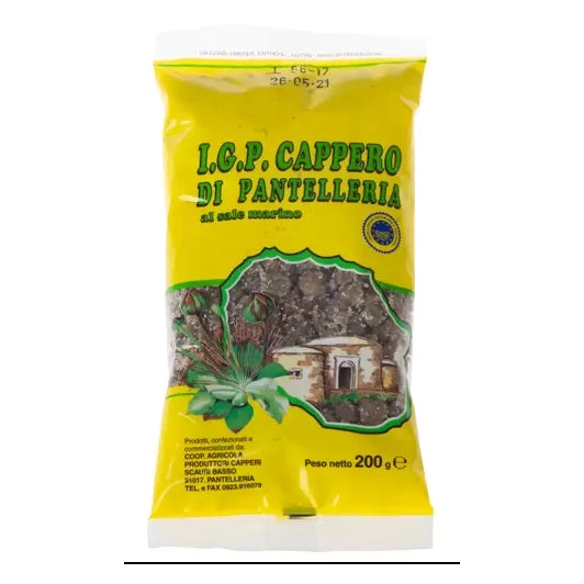 Pantelleria Capers In Sea Salt I.G.P. 200 G - Stella Italiana