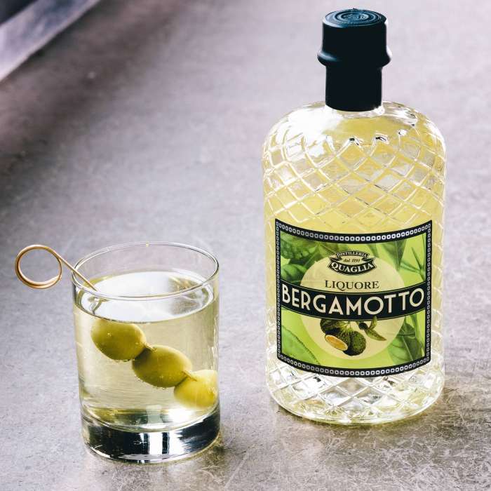 Quaglia Bergamot Lemon of Calabria Liqueur - Stella Italiana