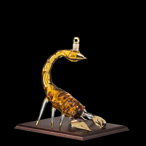 Scorpion Constellations 'Scorpione' Grappa of Amarone Barrique Bonollo - Gift Box (Venice Murano blown glass bottle) - Stella Italiana