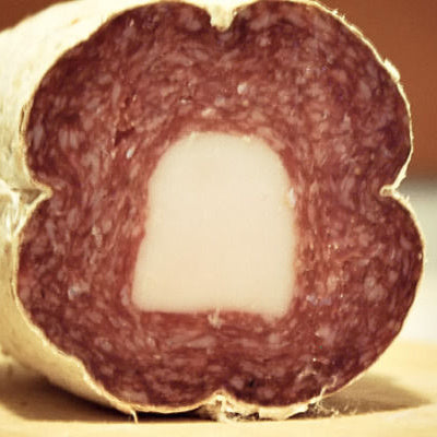 Cojoni di Mulo' Salami of Norcia Umbria IGP n° 2 Couple Salami - Stella Italiana