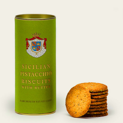 Pistachio Biscuits of Sicily TIN - Marchesi San Giuliano - Stella Italiana