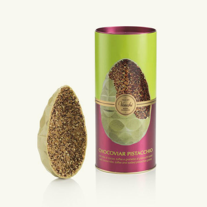 Chocoviar Pistachio chocolate egg  - Venchi - Stella Italiana