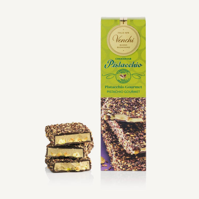 Chocoviar Pistachio soft bar - Venchi - Stella Italiana